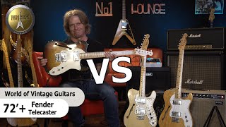 1970s Fender Telecaster Comparision - "The World of Vintage Guitars"