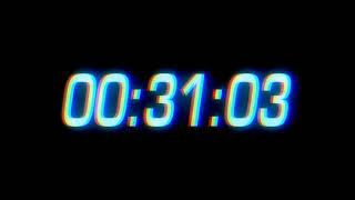 Countdown real time one minute