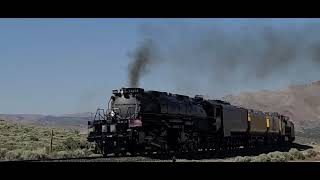 Union Pacific Big Boy 4014 steaming into Chilcoot tunnel.