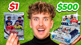 $1 vs $500 Football Cards