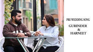 PUNJABI PRE WEDDING SONG  { GURINDER SANDHU & HARNEET KAUR } HAPPY STUDIO NAWANSHAHR 094175-50919
