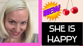 SHE IS HAPPY-MATURE WOMEN-LIFE HACK-HOW TO BE HAPPY GROWING OLDER