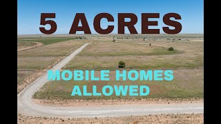 5 Acre Mobile Home or Barndo Lots for Sale in Amarillo, TX