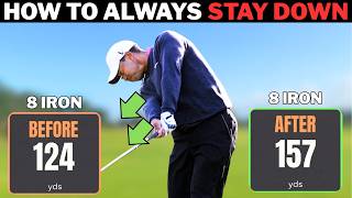 Why 99% Of Amateurs Can't Stop Standing Up Through The Ball