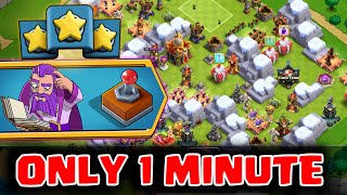 3 Star Grand Stand Challenge in 1 Minute . Clash of Clans