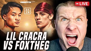 KSI's Misfits Boxing Lil Cracra vs FoxTheG LIVESTREAM Watch Party!! The W.A.D.E. Concept