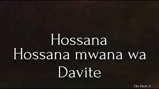 MOSESS KAJAWO ___VIDEO SONG RELYC (HOSSANAH)