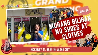 JAM's Aparrel - Grand Opening | Bagong Clothing Store sa Laoag | 3 for 999 Shoes | Rome Calamayan