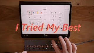 Guy tries to film himself making a song on the OP-Z