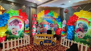 Kivansh's  2nd Birthday Teaser l Cocomelon Theme  l Best Event Planner l Vintaze Entertainments l