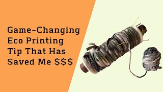 This Top TIP Will Save You $$$ And Frustration! #ecoprinting #botanicalprinting #protip