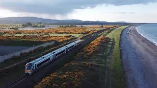 DJI Mavic Pro  Train On Wicklow Murrough