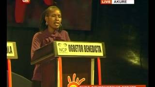ONDO 2013: DEPUTY GOV. DEBATE 1st Session