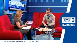 Karol Gwóźdź ― Studio Telewizyjna 1 @ TVP3 Katowice (03.02.2016)