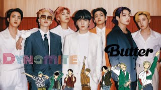 BTS (방탄소년단) - "Dynamite X Butter" ("다이너마이트 x 버터") [MASHUP]