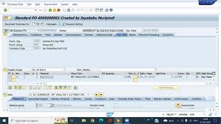 Subcontracting Process with Delivery in SAP S4 HANA