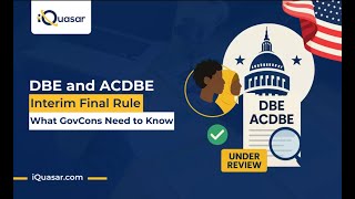 DBE & ACDBE Interim Final Rule: What It Means for Government Contractors