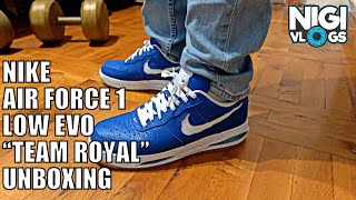 Nike Air Force 1 Low EVO Team Royal - Unboxing i Prvi Utisci