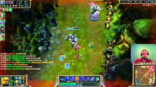 Riot Blitzcrank - God Hand OP!!! - Full Gameplay/Live ADC training