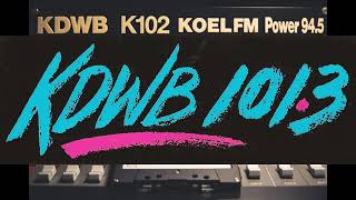 101.3 KDWB Minneapolis/St. Paul, MN Tone E. Fly Twin Cities Live Michael Knight 1993-1994