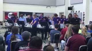 OBU's Steel Drum Ensemble performing "Kiss The Girl"