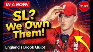 IN A ROW! 'Sri Lanka? We Own Them!' - England's Brook After Super 8s Bashing!!
