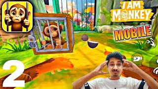 I Am Monkey Gameplay Walkthrough (Android, iOS) | Funny Monkey Simulator Game