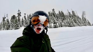 AMAZING POWDER Day Snowboarding 2025