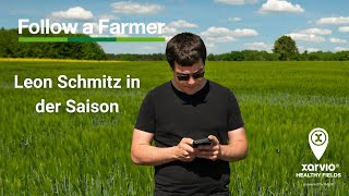 🌱 Heute geht’s los: Follow-a-farmer mit Leon Schmitz durch eine xarvio HEALTHY FIELDS Saison🌾