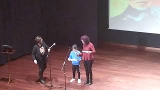 Intervención club Meigas na gala de Rosalía