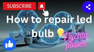 how to change smd led of bulb