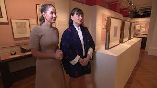 Nine News Internship – Rebel Hearts Exhibition Look-Live