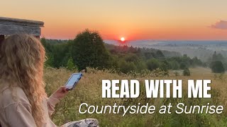 1 HOUR READ WITH ME 🌅 | Soothing Nature Sounds