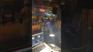 Yours truly JJ Solomon djing on a Wednesday at The Pumphouse 2640 Poinsett Highway