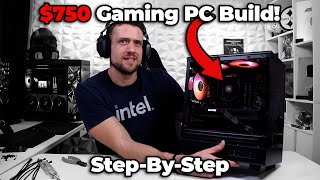 How to Build a $750 Gaming PC (Ryzen 5 5500 and Intel Arc B580)