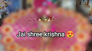 Laado Gopal Shingar😍.                             #Krishna#Balroop#Shingar🤩 #JanamAsthami❤️#Radhe🧿