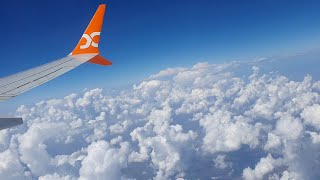 Air India Express Dubai flight, take off from Surat airport and flying an unusual route