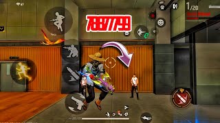 low device Gameplay ⚡best 3 finger custom hud for ff live test ⚡