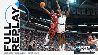 UConn vs. Oklahoma - 2025 NCAA men's first round | FULL REPLAY