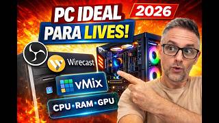 What PC do I NEED for LIVE streaming in 2026? (REAL configuration)