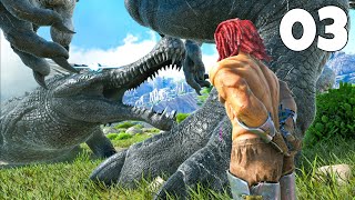 The Boss Anikka & Taming King Kaiju 💀 - Demon World Episode 03 | Ark Survival Evolved