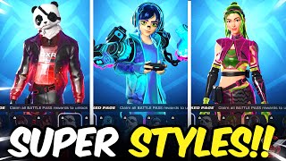 The *NEW* SUPER STYLES Are BEAUTIFUL OMG!! 😩🤩 | Chapter 6 Season 4 Fortnite Full SHOWCASE (SUPER)