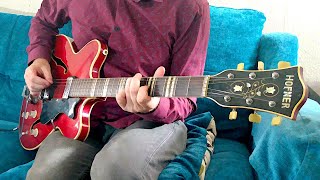 '64 Hofner Verithin - "Sundays" [DADGAD tuning, original composition]