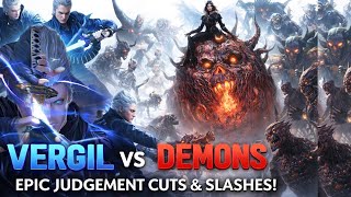 Ultimate Sword Mastery | Vergil vs Demons DMC5 Intense Gameplay