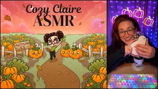 A Little Sick (but Still Sweet) Cozy Claire ASMR ☕️🎃 (10/14/24 LIVE)