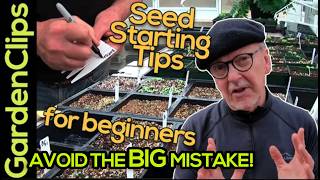 STOP! Some Seeds will NEVER GERMINATE Unless You Do This! Step-by-Step Seed Starting for Beginners