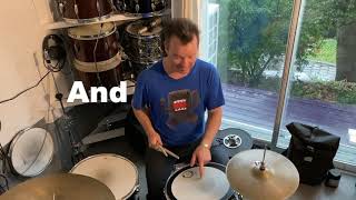 Sophie's 4th Birthday Drum Lesson