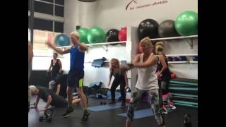 K-Fit Live Feed of Fitness Class DJ evening at Snap Fitness West Sedona