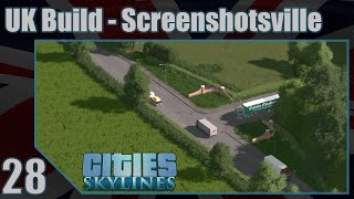 Cities: Skylines - UK Build - Screenshotsville - Episode 28 - Industrial Estate Part 1