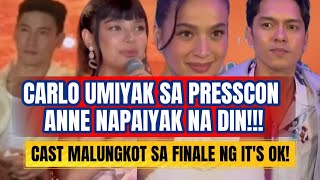 ANNE CURTIS, CARLO AQUINO UMIYAK SA PRESSCON NG IT'S OKAY | JOSHUA GARCIA WALA SA PRESSCON! NETFLIX